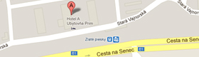 google maps - hotel prim